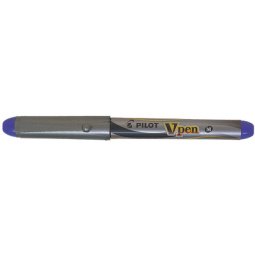 Stylo plume V-Pen silver, violet