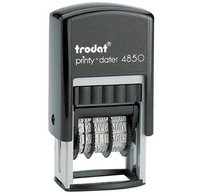 Cassette d'encrage 6/4850/2, pack de 2, bleu/rouge