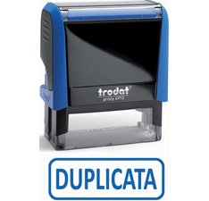 Tampon marqueur de texte XPrint 4912 'DUPLICATA'