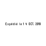 Tampon multiformule 1117, avec dateur, francais