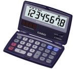 calculatrice de poche SL-100 VER,alimentation solaire/