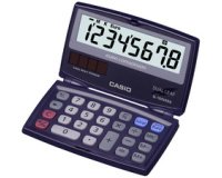 calculatrice de poche SL-100 VER,alimentation solaire/