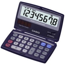 calculatrice de poche SL-100 VER,alimentation solaire/