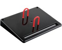 Socle pour calendrier, en plastique, noir