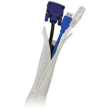 Gaine pour câble, en tissu,  1,80 m