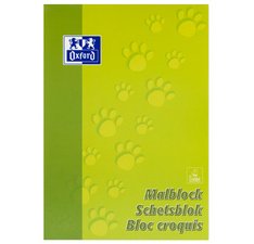 Bloc à dessin 'Pattes', format A4, 100 feuilles