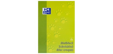 Bloc à dessin 'Pattes', format A4, 100 feuilles