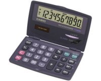 calculatrice SL-210 TE, avec alimentation solaire/par