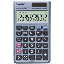 calculatrice SL-320 TER Plus, alimentation solaire/