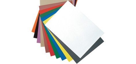 Feuille de papier magnétique, A4, violet