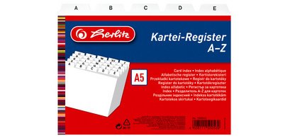 Index alphabétique, PP, A5 paysage, blanc