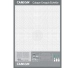 Papier calque pour dessin technique, A3, 90/95 g/m2