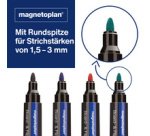 Marqueur pour tableau blanc & chevalet PRO+,noir