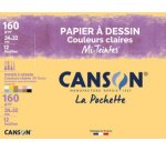 Papier dessin Mi-Teintes, 240 x 320 mm, assorti