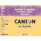 Papier dessin Mi-Teintes, 240 x 320 mm, assorti