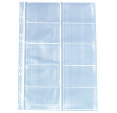 Geperforeerde hoesjes voor 10 visitekaartjes