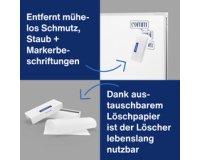 papier effaceur pour effaceur de tableau gris