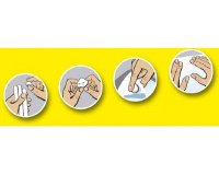 Pâtes adhésives patafix, repositionnable, blanc