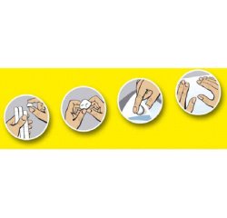 Patafix hechtpads, herplaatsbaar, wit