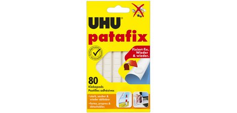 Patafix hechtpads, herplaatsbaar
