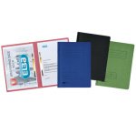 Chemise à double lamelle, format A4, carton manille -