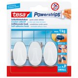 Powerstrips Crochet adhésif SMALL, ovale