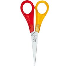 Left-handed pointed scissors Wedo 13 cm