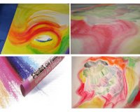 PentelArts Pastels à huile PHN4, étui en plastique de 36