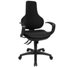 Fauteuil de bureau 'Ergo Point SY', noir