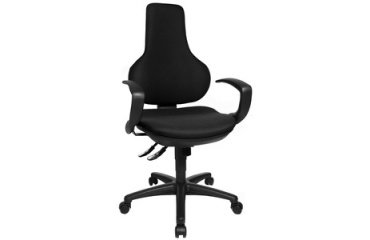 Fauteuil de bureau 'Ergo Point SY', noir