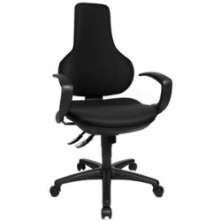 Fauteuil de bureau 'Ergo Point SY', noir