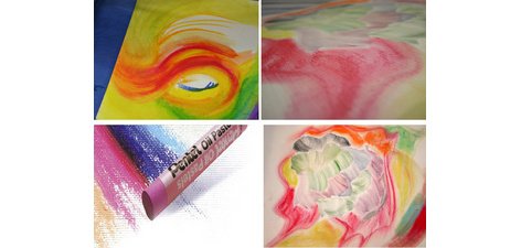 PentelArts Oil Pastels PHN4, Plastic Case of 50