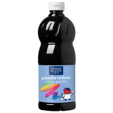 Gouache liquide 1 litre Noir