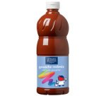 Gouache lefranc bourgeois liquide redimix non toxique fluide couvrante prête à l'emploi terre sienne flacon 1000ml
