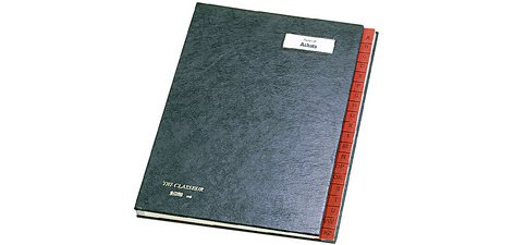 Trieur 751, 20 compartiments, touches de A à Z