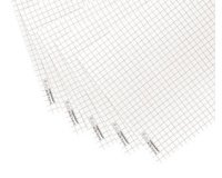 Blok papier voor flip-over opgerold