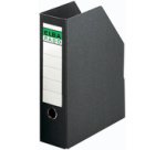 Porte-revue en carton dur (RC) avec étiquette sur le