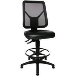 Fauteuil de travail 'TEC 80 PK Counter', noir