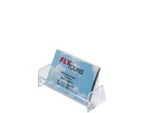Porte-cartes de visite, en plastique rigide, à 1