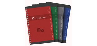 CONQUERANT SEPT Notizbuch, doppelte Spiralbindung, 110x170mm
