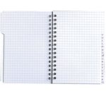 Carnet répertoire, reliure intégrale, 170 x 220 mm