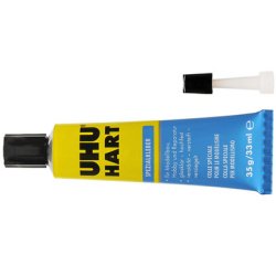 colle spéciale hart, contient du solvant, tube de 35 g