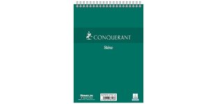 Conquérant spiral stenography notebook 14.8 x 21 cm plain 50 sheets
