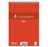 CONQUERANT SEPT spiraalblok steno A5 effen 90 vellen