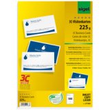 Cartes de visite 3C, 85 x 55 mm, 225 g/m2, extra blanc
