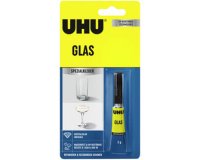 colle spéciale GLAS, 3 g dans un tube, transparente