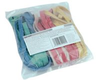 MAPED Bracelets caoutchouc en croix, 190 mm, assorti