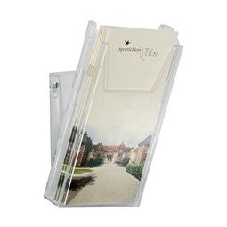 Porte-brochures COMBIBOXX format DL, transparent