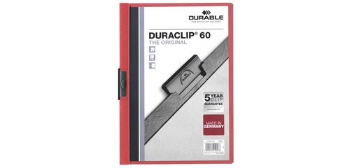 Chemise à clip DURACLIP ORIGINAL 60, A4, assorti