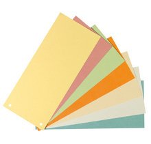 Intercalaires, pour format A4, carte lustrée